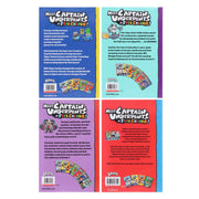 Captain Underpants Full Colour Series (Book 9-12) Collection by Dav Pilkey 4 Books Set - Ages 7-11 - Paperback Graphic Novels Scholastic