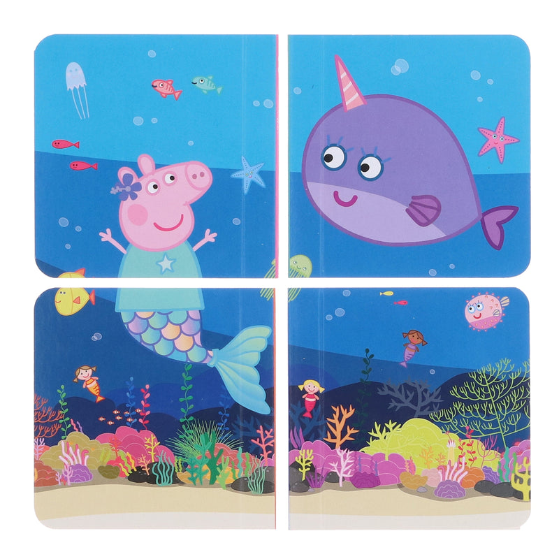 Peppa Pig Magical Creatures Little Library 4 Books Collection Mini Box Set - Ages 2-6 - Board Book 5-7 Penguin