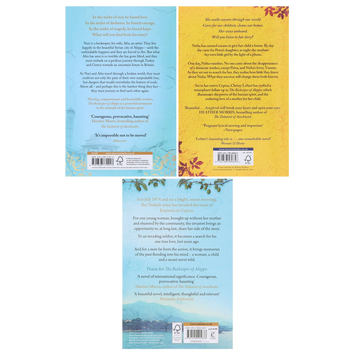 The Beekeeper of Aleppo by Christy Lefteri 3 Books Collection Set - Fiction - Paperback Fiction Hachette