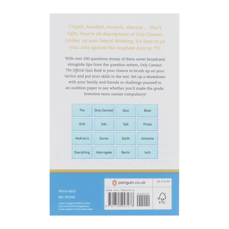 Only Connect: The Difficult Second Quiz Book By Jack Waley-Cohen & David McGaughey - Non Fiction - Paperback Non-Fiction Penguin Random House