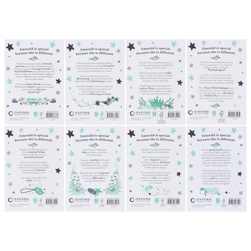 Emerald Series Book 1-8 (World of Isadora Moon) By Harriet Muncaster: 8 Books Collection Set - Ages 5-7 - Paperback 5-7 Oxford University Press