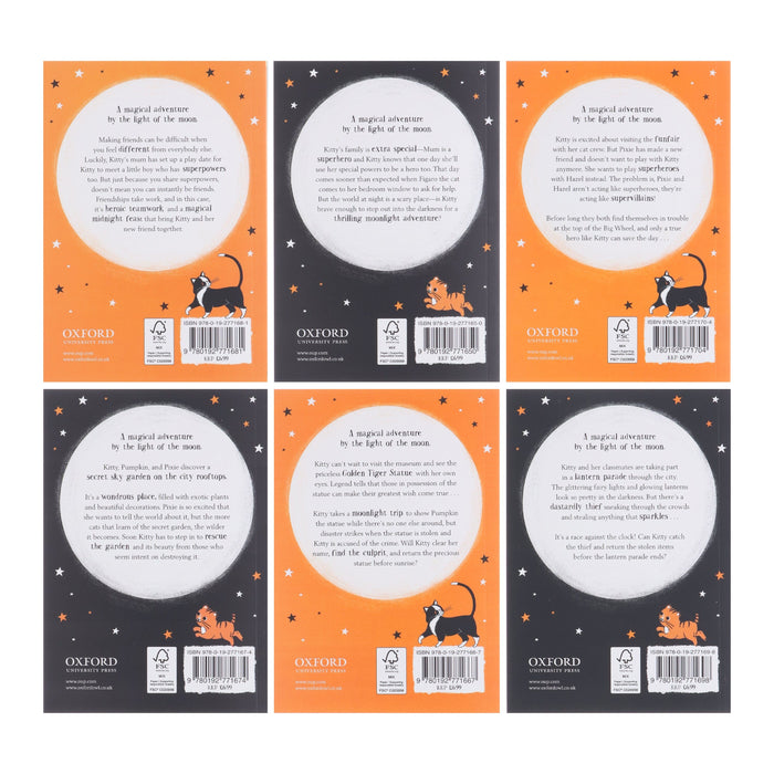 Kitty's Superhero Adventures by Paula Harrison 6 Books Collection - Ages 5+ - Paperback 5-7 Oxford University Press