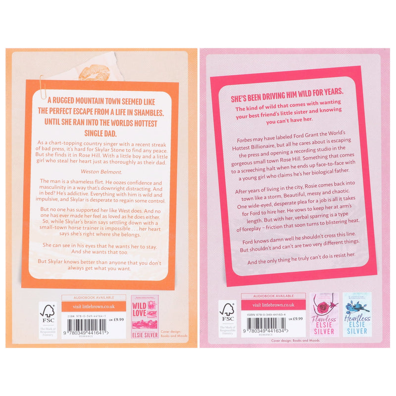 Rose Hill Series By Elsie Silver (Wild Love & Wild Eyes) 2 Books Collection Set - Fiction - Paperback Fiction Hachette