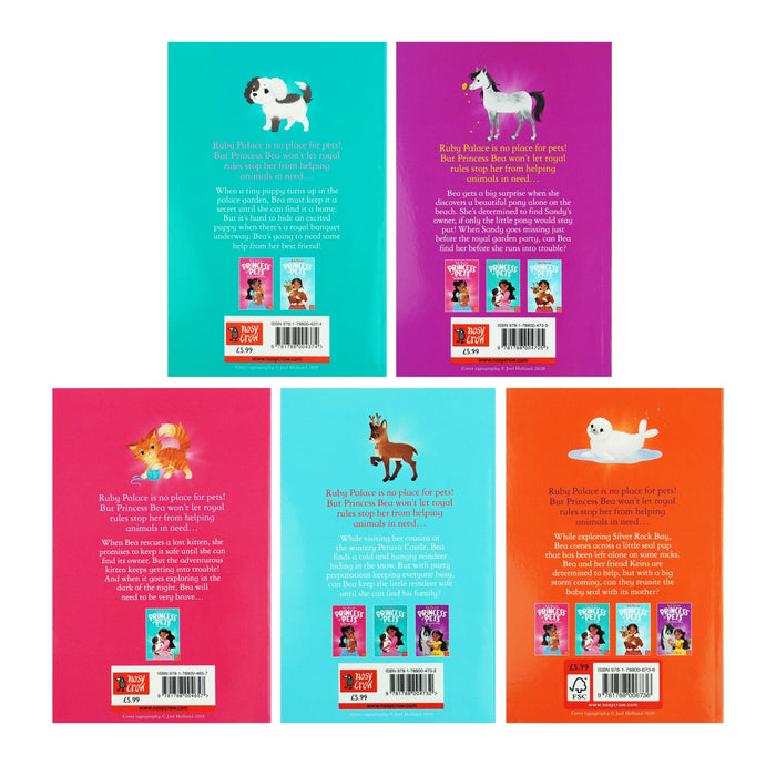 Princess of Pets Series by Paula Harrison: 5 Books Collection Set - Ages 7-10 - Paperback 7-9 Nosy Crow Ltd