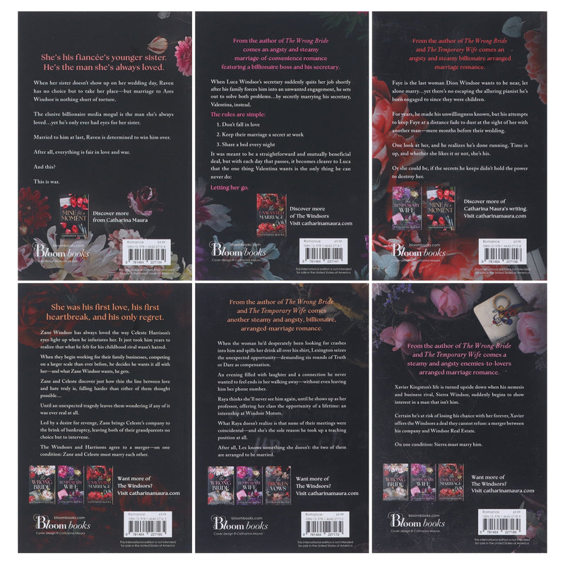 The Windsors Series by Catharina Maura 6 Books Collection Set - Fiction - Paperback Fiction Bloom Books