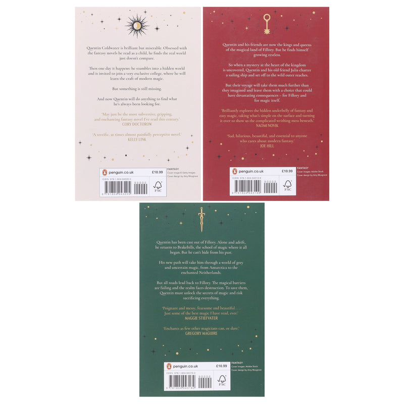 The Magicians Trilogy (Book 1-3) by Lev Grossman 3 Books Collection Set - Fiction - Paperback Fiction Penguin