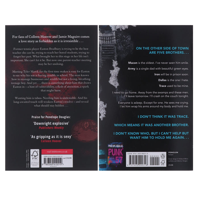Penelope Douglas Collection (Misconduct & Five Brothers) 2 Books Set - Fiction - Paperback Fiction Hachette