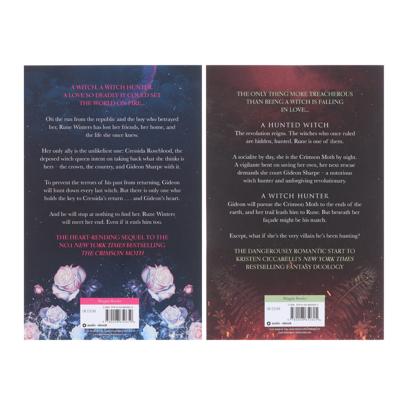 The Crimson Moth Series (Heartless Hunter) by Kristen Ciccarelli 2 Books Collection Set - Fiction - Paperback Fiction HarperCollins Publishers