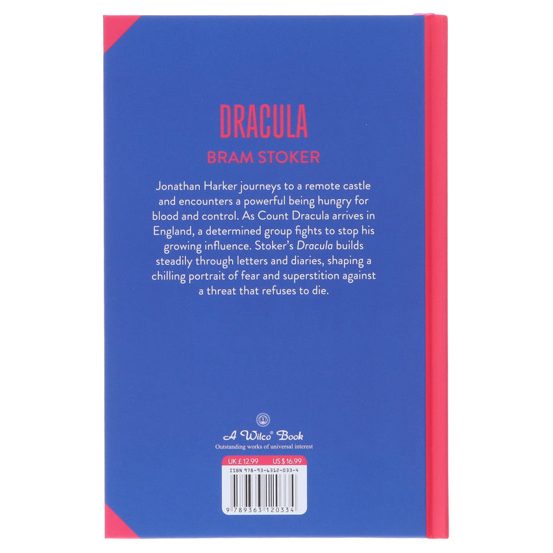 Dracula by Bram Stoker - Fiction - Sprayed Edges Hardback
