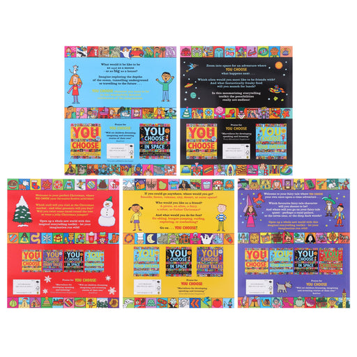 You Choose Series By Pippa Goodhart Illustrated 5 Books Children's Collection Set - Ages 3+ - Paperback 3-5 Penguin Random House