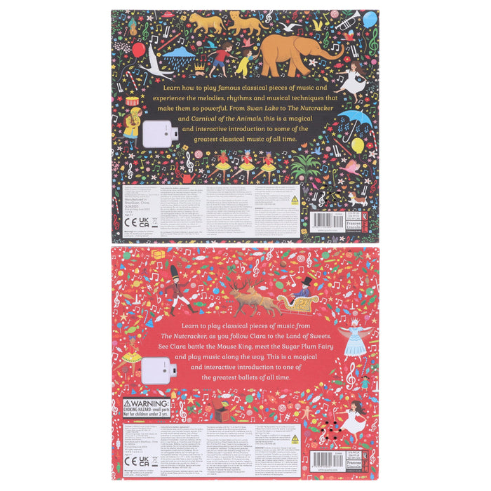 The Story Orchestra Series (I Can Play & The Nutcracker) Learn 8 Easy Pieces From the Series! 2 Books Collection Set - Ages 4-7 - Hardback 5-7 Frances Lincoln Publishers Ltd