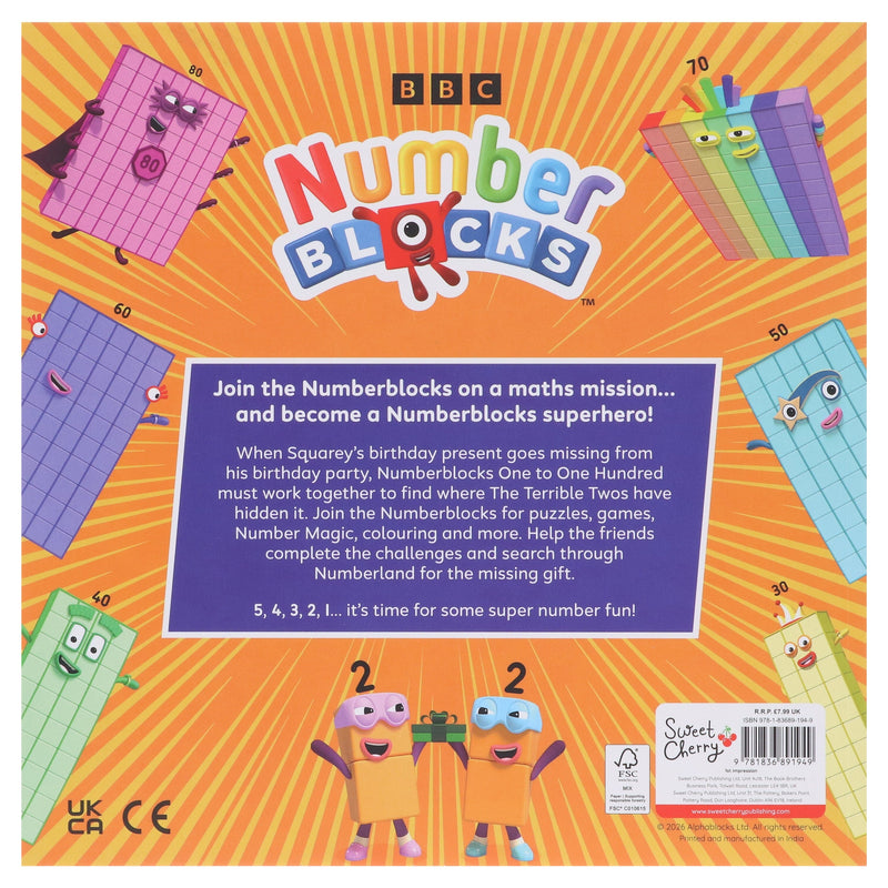 Numberblocks Superheroes: A Numberblocks Activity Book - Ages 3+ - Paperback 3-5 Sweet Cherry Publishing