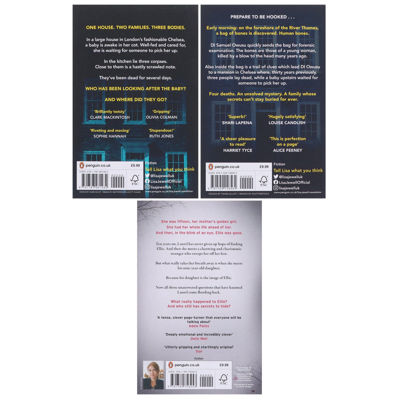The Family Upstairs Series by Lisa Jewell 3 Books Collection Set - Fiction - Paperback Fiction Penguin