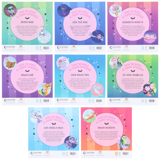 Isadora Moon Series (TV Tie In Range) by Harriet Muncaster 8 Picture Books Collection Set - Ages 4+ - Paperback 3-5 Oxford University Press