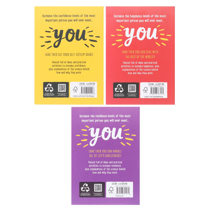 Collins Be You Series by Penny Alexander & Becky Goddard-Hill: 3 Books Set - Age 11-16 - Paperback Young Adult HarperCollins Publishers