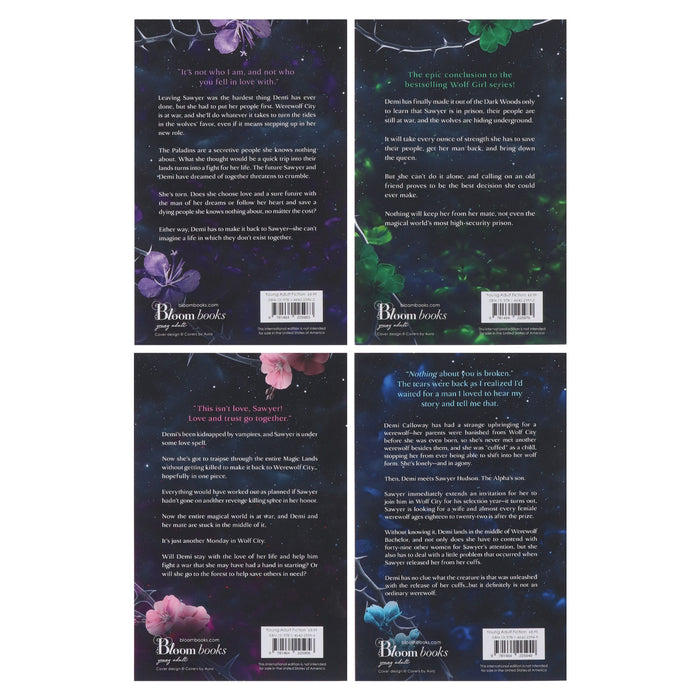 Wolf Girl Series by Leia Stone 4 Books Collection Set - Ages 14-18 - Paperback Young Adult Sourcebooks