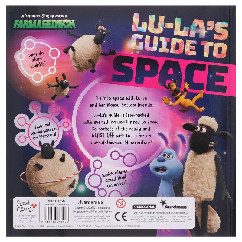 Lu La's Guide To Space (An Official Shaun the Sheep Movie 2: Farmageddon Book) By Sweet Cherry Publishing - Ages 7-9 - Paperback 7-9 Sweet Cherry Publishing