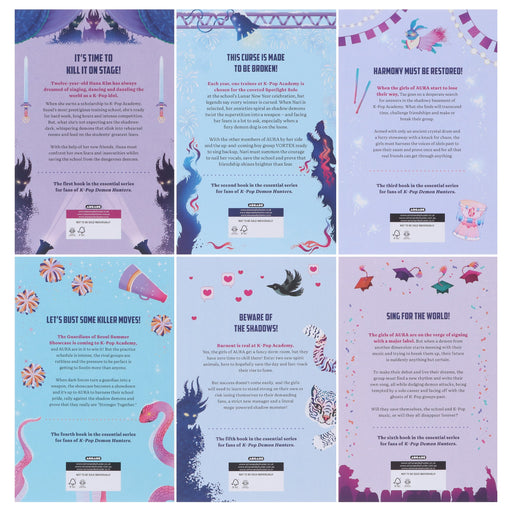 K-Pop Academy Series by Mina Finch 6 Books Collection Set - Ages 8+ - Paperback 7-9 Simon & Schuster