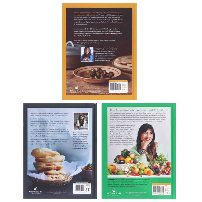 Mowgli Street Food Restaurants by Nisha Katona 3 Books Collection Set - Non Fiction - Hardback Non-Fiction Watkins Media Limited