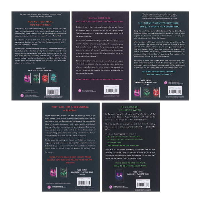 Scalatious Salacious Players Club Series By Sara Cate 5 Books Collection Set - Fi ...