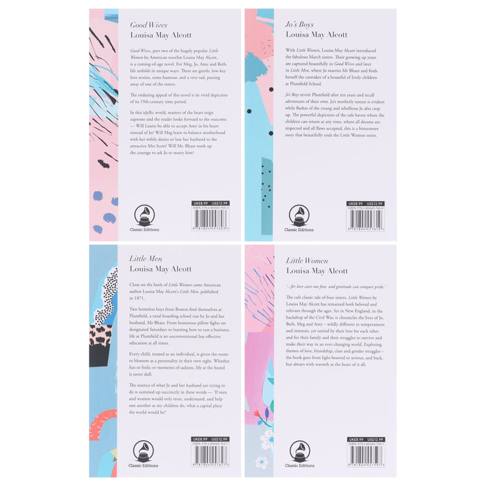 Little Women by Louisa May Alcott 4 Books Collection Box Set - Fiction - Paperback Fiction Fox Eye Publishing