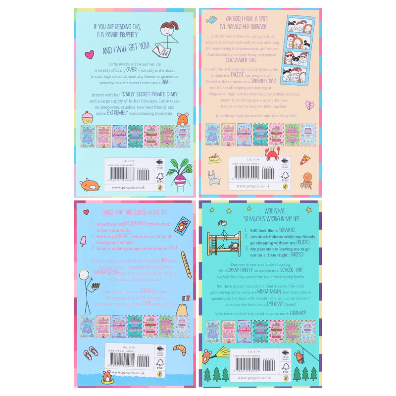 Lottie Brooks Series By Katie Kirby 4 Books Collection Set - Ages 9-12 - Paperback B2D DEALS Penguin Random House