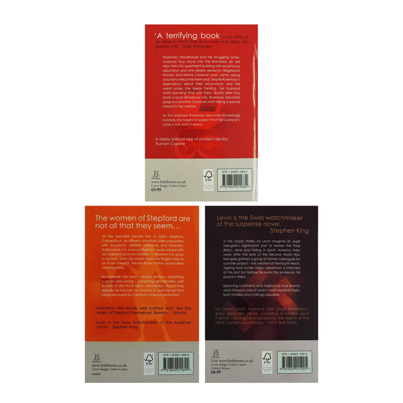 Ira Levin 3 Books Collection Set - Fiction - Paperback Fiction Little, Brown Book Group