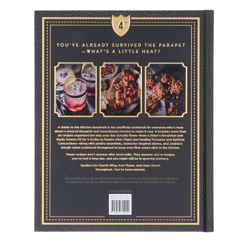 A Guide to the Kitchen Quadrant: The Unofficial Fourth Wing Cookbook by Chelsea Cole - Non Fiction - Hardback Non-Fiction Weldon Owen