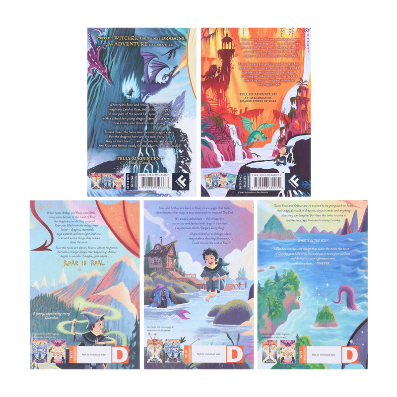 The Land of Roar Series by Jenny McLachlan 5 Books Collection Set - Ages 9-14 - Paperback 9-14 HarperCollins Publishers