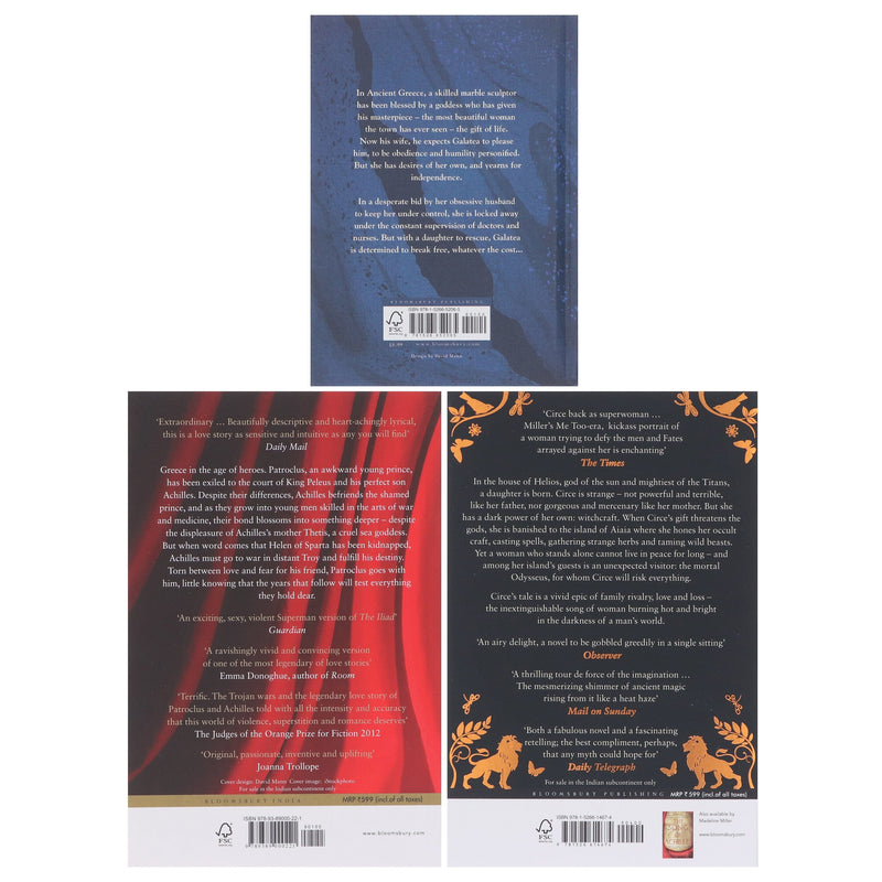 Madeline Miller 3 Books Collection Set - Fiction - Paperback/Hardback Fiction Bloomsbury Publishing PLC