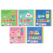 Peekaboo: House, Sun, Moon, Love & Car by Camilla Reid Illustrated 5 Books Collection Set - Ages 0-5 - Board Book 0-5 Nosy Crow Ltd