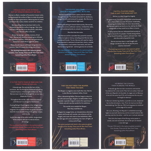 The Red Rising Series by Pierce Brown 6 Books Collection Set - Fiction - Paperback B2D DEALS Hachette