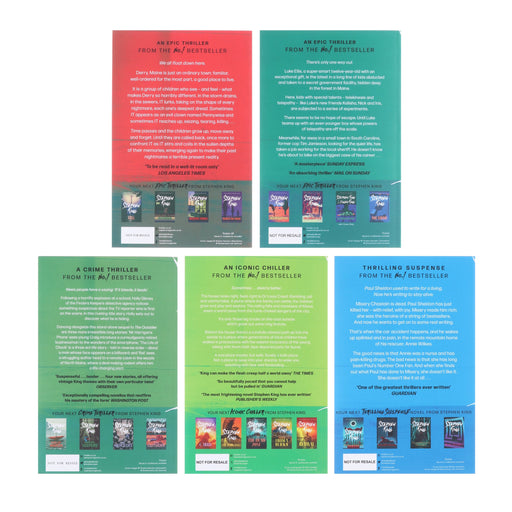 Stephen King Epic Classic Collection 5 Books Box Set - Fiction - Paperback Fiction Hachette