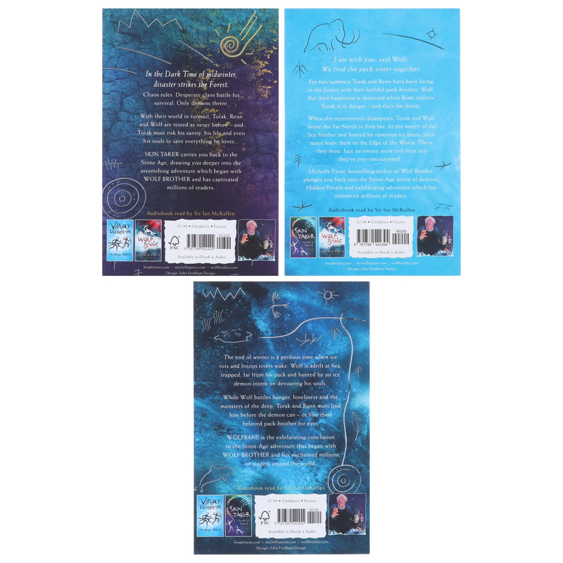 Chronicles of Ancient Darkness Series by Michelle Paver 3 Books Collection Set - Ages 9+ - Paperback 9-14 Bloomsbury Publishing