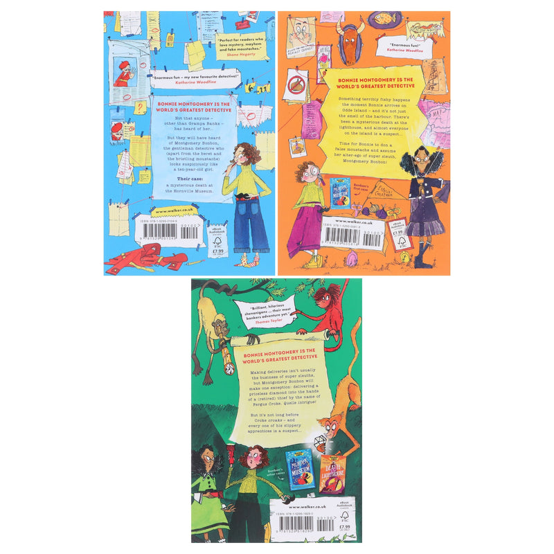 Montgomery Bonbon Series by Alasdair Beckett-King: 3 Books Collection Set - Ages 9-12 - Paperback 9-14 Walker Books