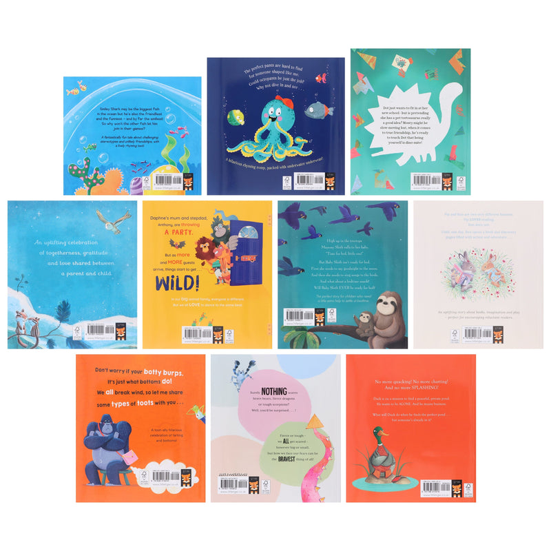 Bear & Friends 10 Picture Books Collection Set - Ages 3+ - Paperback 3-5 Little Tiger Press Group