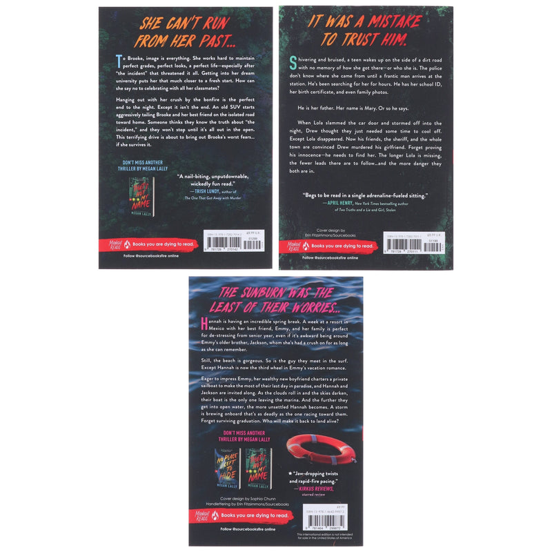 Megan Lally Collection 3 Books Set - Ages 14+ - Paperback Fiction Sourcebooks