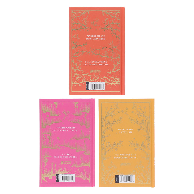 Shatter Me (Book 6-8) Collector's Edition by Tahereh Mafi 3 Book Sprayed Edges Collection Set - Ages 14+ - Hardback Fiction HarperCollins Publishers