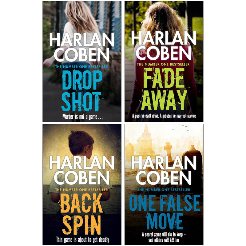 Myron Bolitar Series by Harlan Coben 4 Books Collection Set - Fiction - Paperback Fiction Hachette