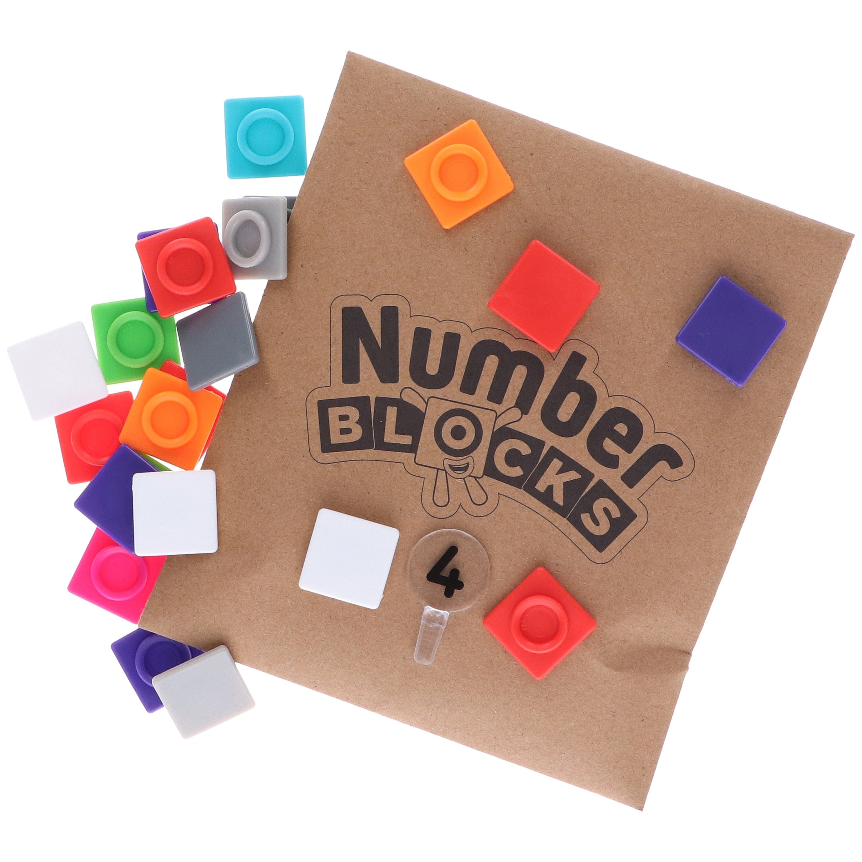 Custom Number Blocks Math Link MathLink Cubes Numberblocks 1-10 Activity Set by Learning Resources ...