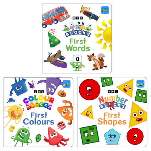 Numberblocks, Alphablocks and Colourblocks First Collection 3 Books Set - Ages 2-5 - Board Book B2D DEALS Sweet Cherry Publishing