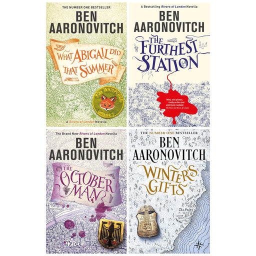 Ben Aaronovitch Collection: A Rivers Of London Novella 4 Books Set - Fiction - Paperback Fiction Hachette