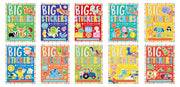Big Stickers for Little Hands Assortment 10 Books Collection Set - Ages 3+ - Paperback 0-5 Make Believe Ideas