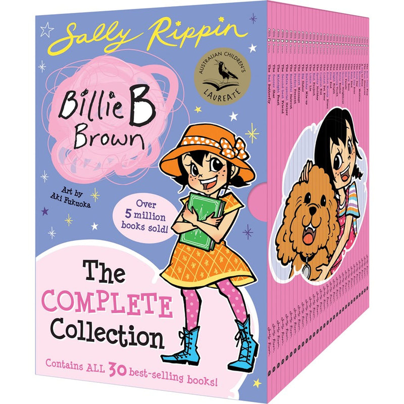 Billie B Brown: The Complete Collection by Sally Rippin 30 Books Box Set - Ages 5+ - Paperback 5-7 Hardie Grant Books