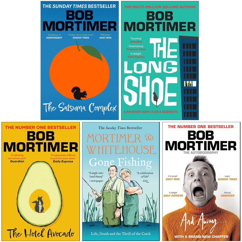 Bob Mortimer Collection 5 Books Set - Fiction - Paperback Fiction Simon & Schuster