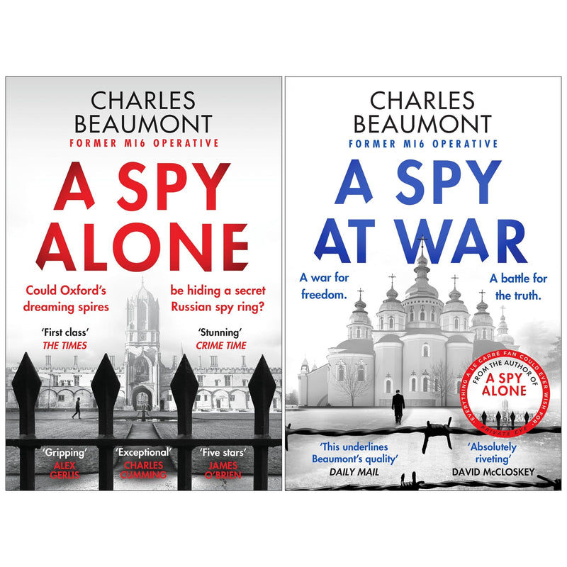 The Oxford Spy Ring Series by Charles Beaumont 2 Books Collection Set - Fiction - Paperback