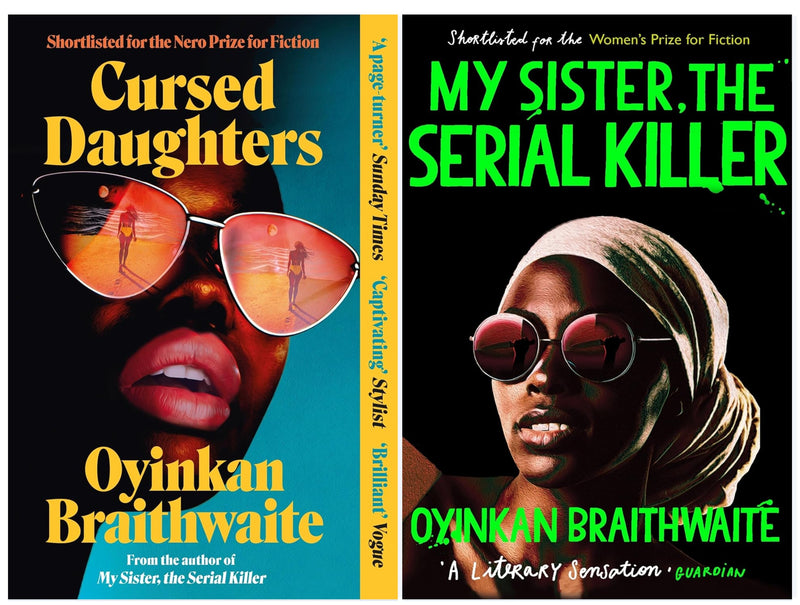 Oyinkan Braithwaite Collection (My Sister, the Serial Killer & Cursed Daughters) 2 Books Set - Fiction - Paperback