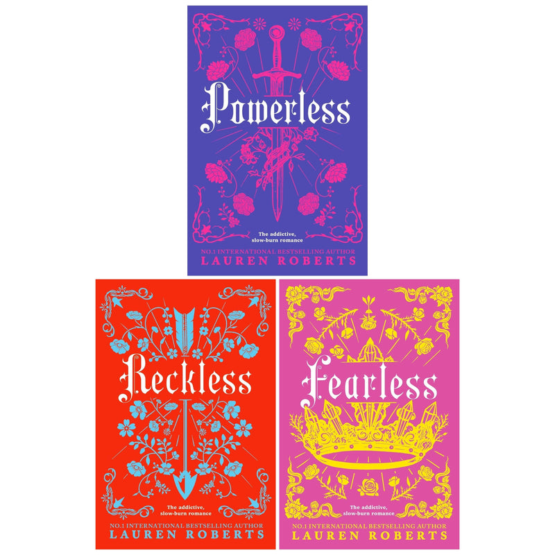 The Powerless Trilogy By Lauren Roberts 3 Books Collection Set - Ages 14+ - Paperback Young Adult Simon & Schuster