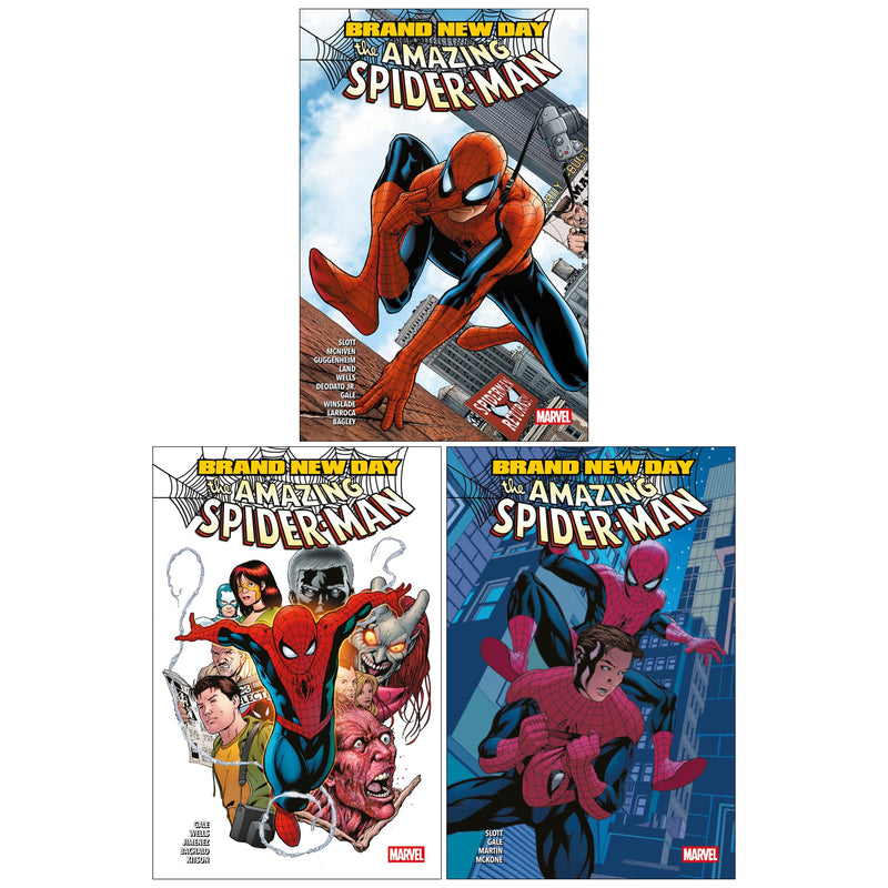 The AMAZING SPIDER-MAN: BRAND NEW DAY (Vol 1-3) 3 Graphic Novels Set - Ages 12+ - Paperback