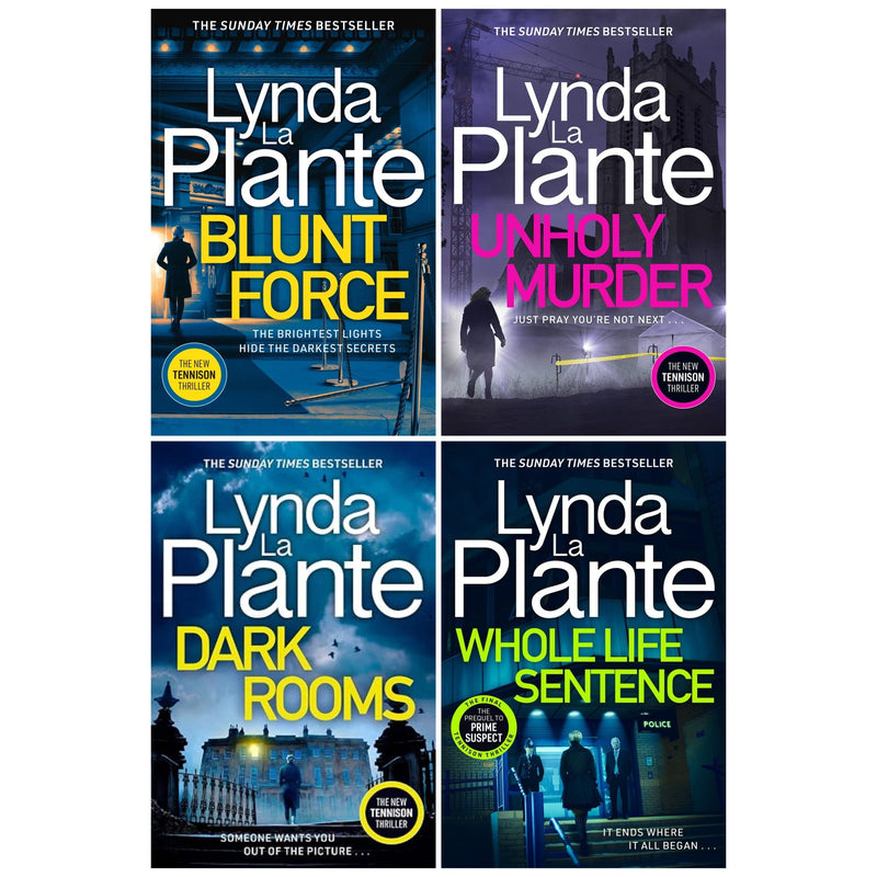 Jane Tennison Thrillers (Book 6-9) By Lynda La Plante 4 Books Collection Set - Fiction - Paperback Fiction Bonnier Books Ltd